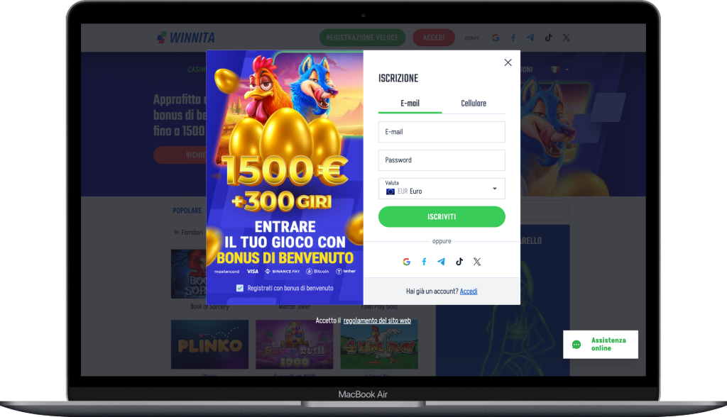Il Fascino del winnita slot Scopri il Mondo delle Slot Online